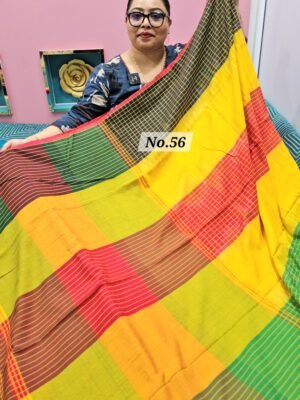 14TH MAY LIVE - PURE BENGAL HANDLOOM SAREE (NO.56)