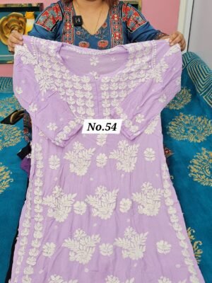 READY MADE CHIKANKARI KURTI (SIZE-42) (NO.54)