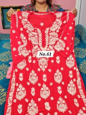 READY MADE CHIKANKARI KURTI {SIZE-48} (NO.61)