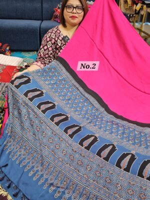 10TH MAY LIVE - PURE MODAL SILK SAREE (NO.2)