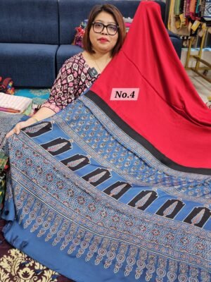 10TH MAY LIVE - PURE MODAL SILK SAREE (NO.4)