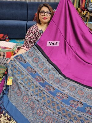 10TH MAY LIVE - PURE MODAL SILK SAREE (NO.5)