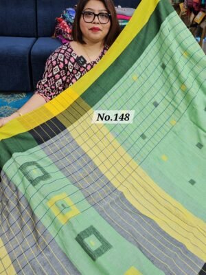 10TH MAY LIVE - PURE BENGAL HANDLOOM SAREE (NO.148)