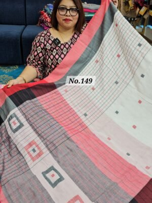 10TH MAY LIVE - PURE BENGAL HANDLOOM SAREE (NO.149)
