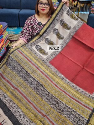 13TH MAY 2ND LIVE - PURE CHANDERI MAHESWARI SAREE (NO.2)
