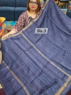 13TH MAY 2ND LIVE - PURE CHANDERI MAHESWARI SAREE (NO.3)