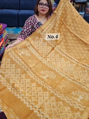 13TH MAY 2ND LIVE - PURE CHANDERI MAHESWARI SAREE (NO.4)