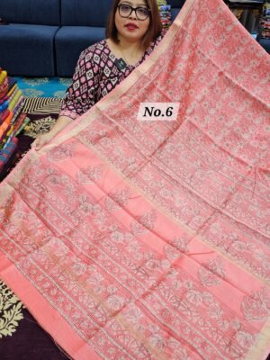 13TH MAY 2ND LIVE - PURE CHANDERI MAHESWARI SAREE (NO.6)