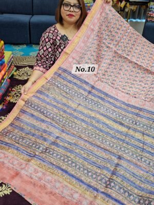 13TH MAY 2ND LIVE - PURE CHANDERI MAHESWARI SAREE (NO.10)
