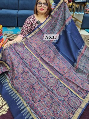 13TH MAY 2ND LIVE - PURE CHANDERI MAHESWARI SAREE (NO.15)