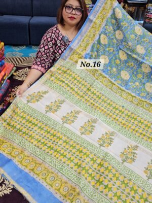 13TH MAY 2ND LIVE - PURE CHANDERI MAHESWARI SAREE (NO.16)