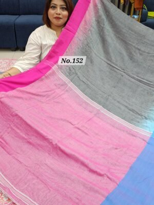 13TH MAY LIVE - PURE BANGAL HANDLOOM SAREE (NO.152)