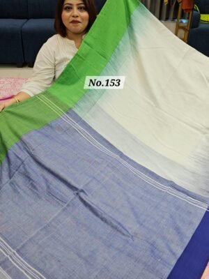13TH MAY LIVE - PURE BANGAL HANDLOOM SAREE (NO.153)