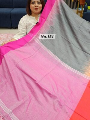 13TH MAY LIVE - PURE BANGAL HANDLOOM SAREE (NO.154)
