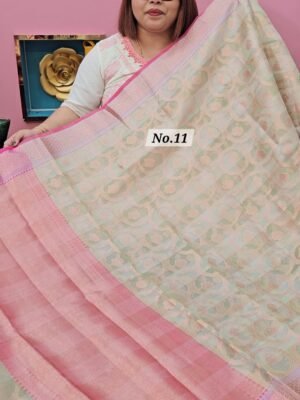 5TH MAY LIVE - BANARAS SOFT SILK SAREE (NO.11)