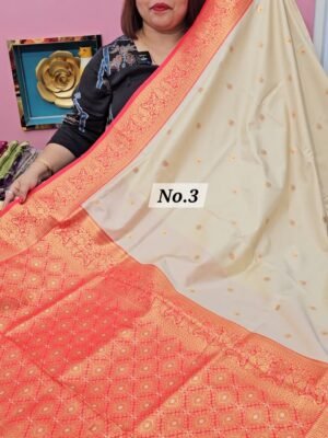 6TH MAY LIVE - SOFT SILK KANJIVARAM SAREE (NO.3)