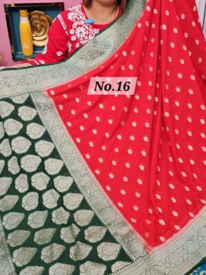 SALE 27TH JULY - NIMZARI GEORGETT BANARSI SAREE (NO.16)