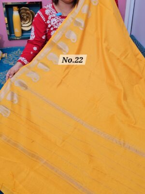 SALE 27TH JULY - SEMI TUSSAR SOFT SAREE (NO.22)