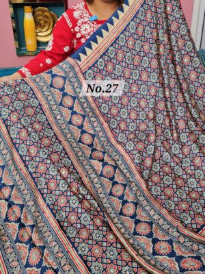 SALE 27TH JULY - MIRROR CREPE MODAL SAREE (NO.27)