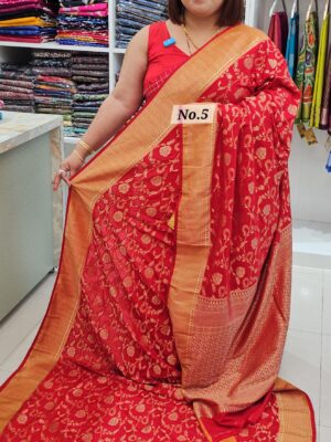 SALE 30TH JULY - GEORGETTE SILK KHADDI SAREE (NO.5)