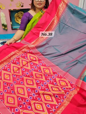SALE 29TH JULY - PREMIUM POCHAMPALLY SILK SAREE (NO.38)
