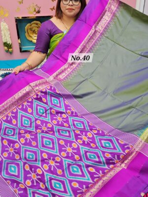 SALE 29TH JULY - PREMIUM POCHAMPALLY SILK SAREE (NO.40)