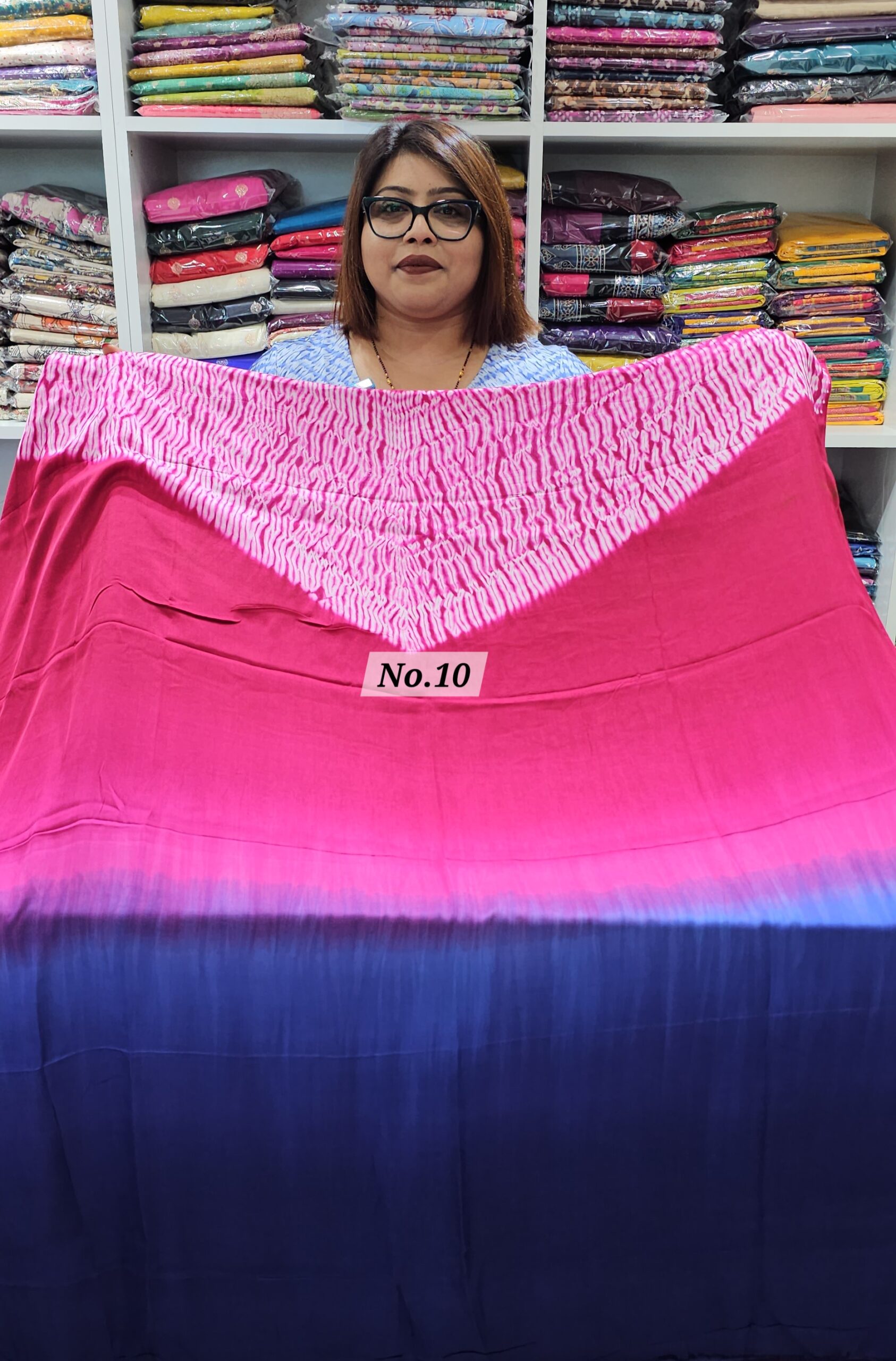 SALE 25TH JULY - MODAL SHIBORI FABRIC (NO.10)