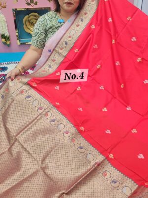 SALE 25TH JULY - KATAN PREMIUM SOFT SILK SAREE (NO.4)