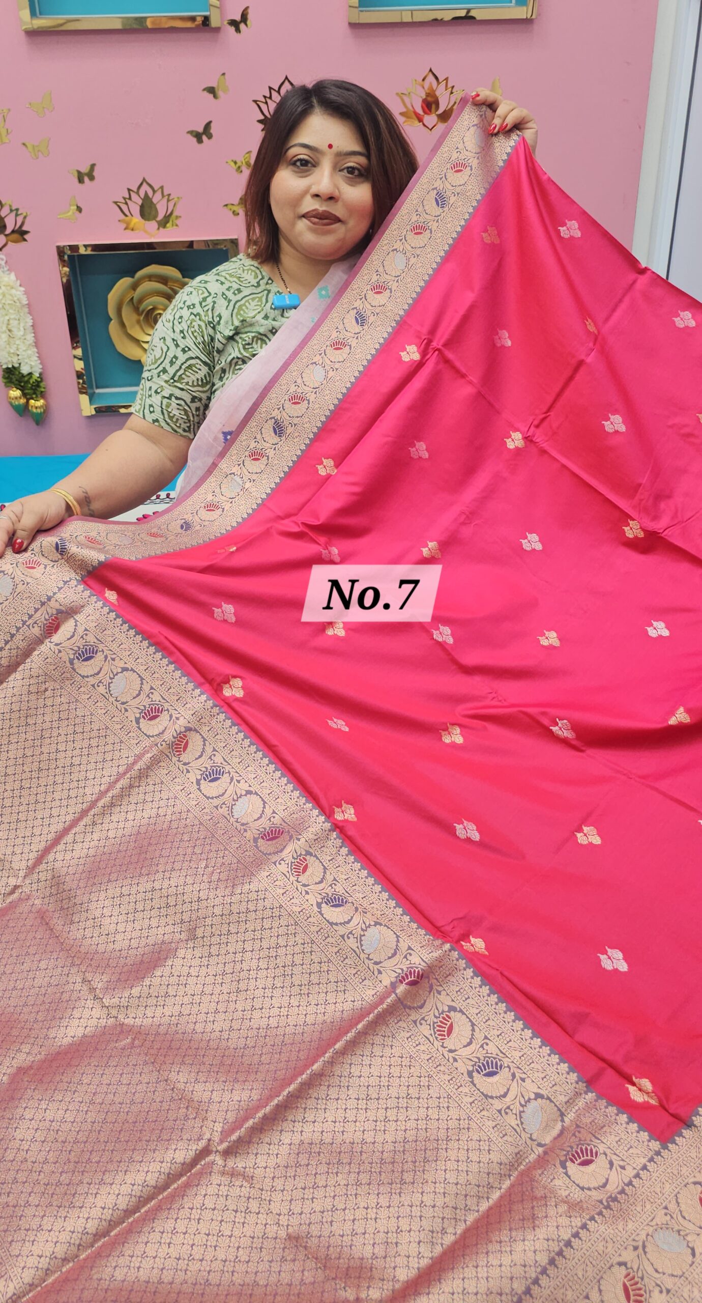 SALE 25TH JULY - KATAN PREMIUM SOFT SILK SAREE (NO.7)