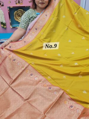 SALE 25TH JULY - KATAN PREMIUM SOFT SILK SAREE (NO.9)