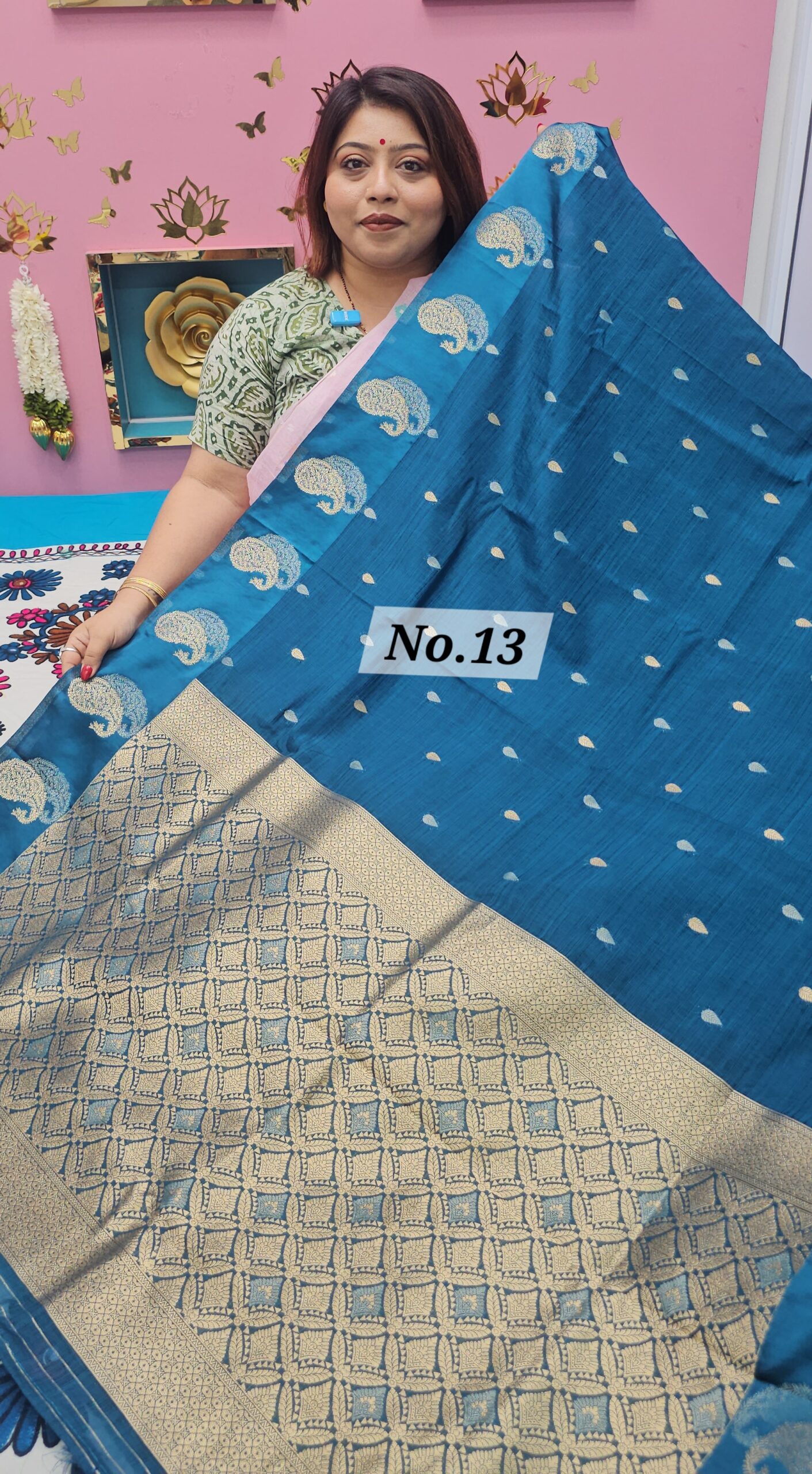 SALE 25TH JULY - TUSSAR PREMIUM SOFT SILK SAREE (NO.13)