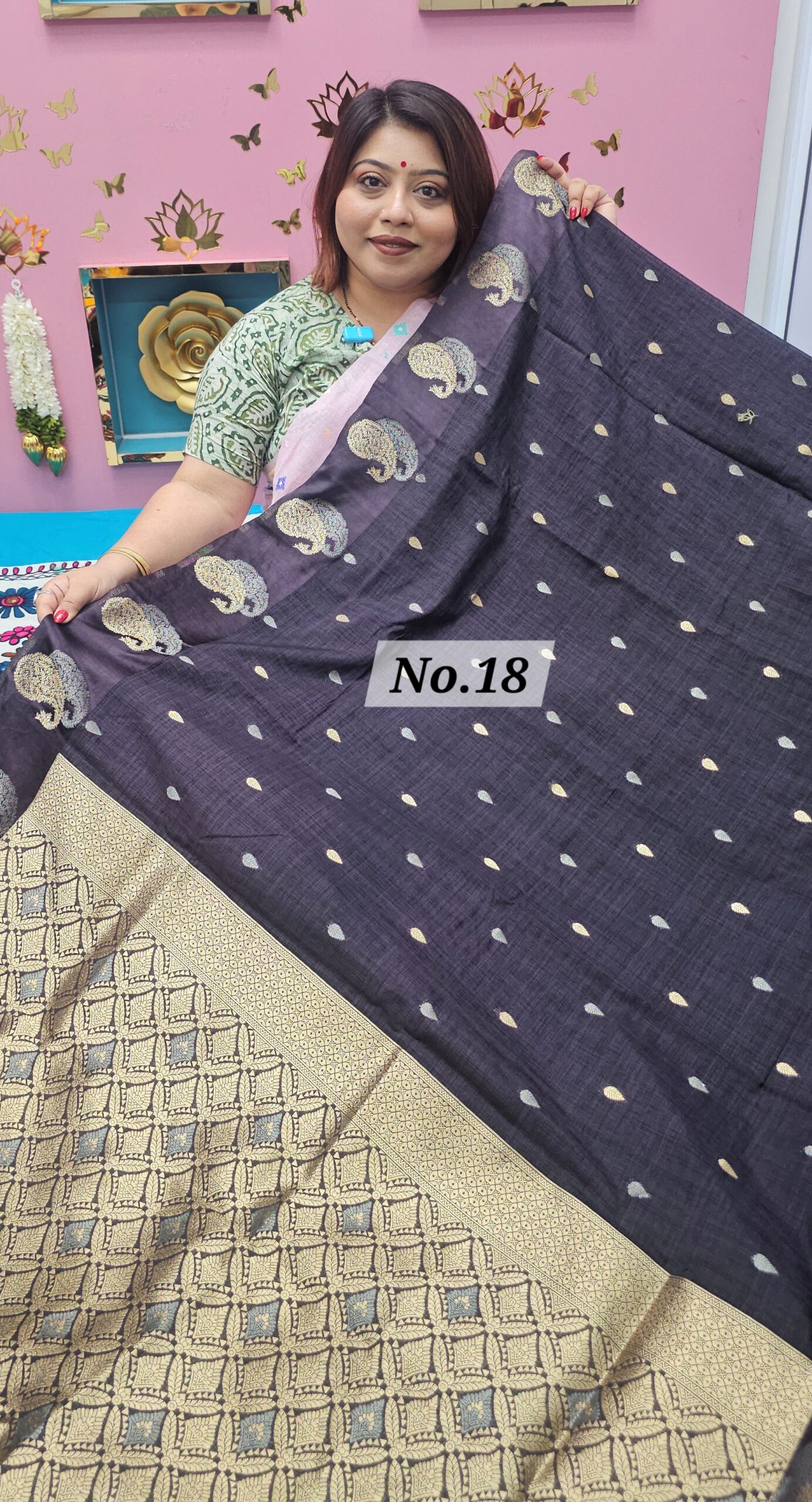 SALE 25TH JULY - TUSSAR PREMIUM SOFT SILK SAREE (NO.18)