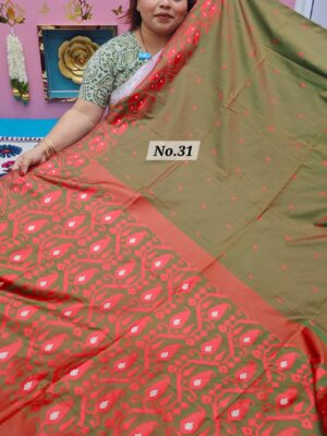 SALE 26TH JULY - DESIGNER SOFT JAMDANI SAREE (NO.31)