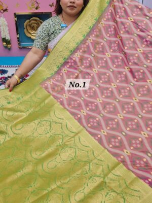 SALE 26TH JULY - SOFT SILK POCHAMPALLY SAREE (NO.1)
