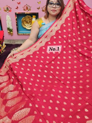 SALE 28TH JULY - MUSHRU SILK BANARSI SAREE (NO.1)