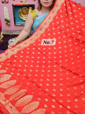 SALE 28TH JULY - MUSHRU SILK BANARSI SAREE (NO.7)