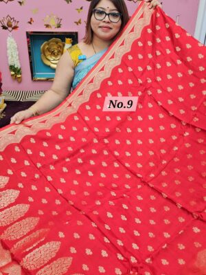 SALE 28TH JULY - MUSHRU SILK BANARSI SAREE (NO.9)