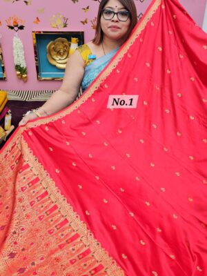 SALE 28TH JULY - GAZZI SILK BANARSI SAREE (NO.1)