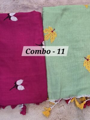 SALE 28TH JULY - PURE BENGAL HANDLOOM SAREE (COMBO-11)