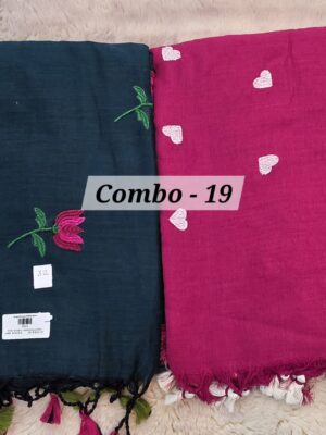 SALE 28TH JULY - PURE BENGAL HANDLOOM SAREE (COMBO-19)