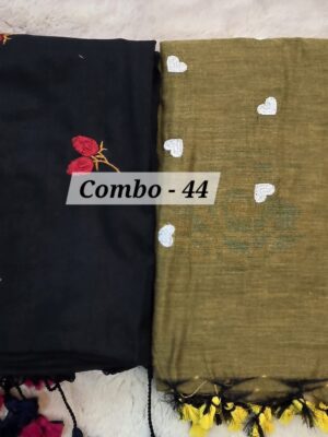 SALE 28TH JULY - PURE BENGAL HANDLOOM SAREE (COMBO-44)