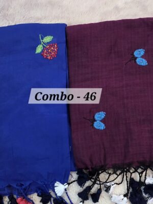 SALE 28TH JULY - PURE BENGAL HANDLOOM SAREE (COMBO-46)
