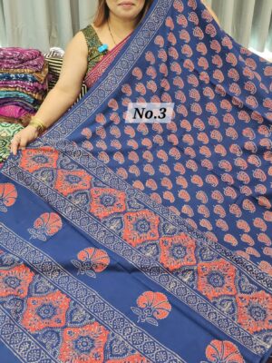 SALE 23RD JULY - PURE MAL MAL SAREE (NO.3)