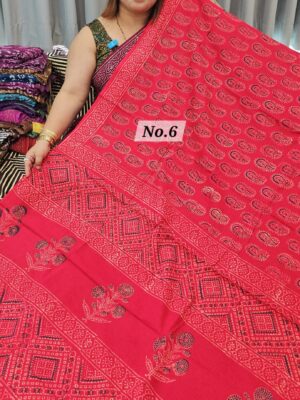 SALE 23RD JULY - PURE MAL MAL SAREE (NO.6)