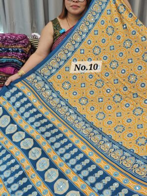 SALE 23RD JULY - PREMIUM MIRROR CREPE MODAL SAREE (NO.10)