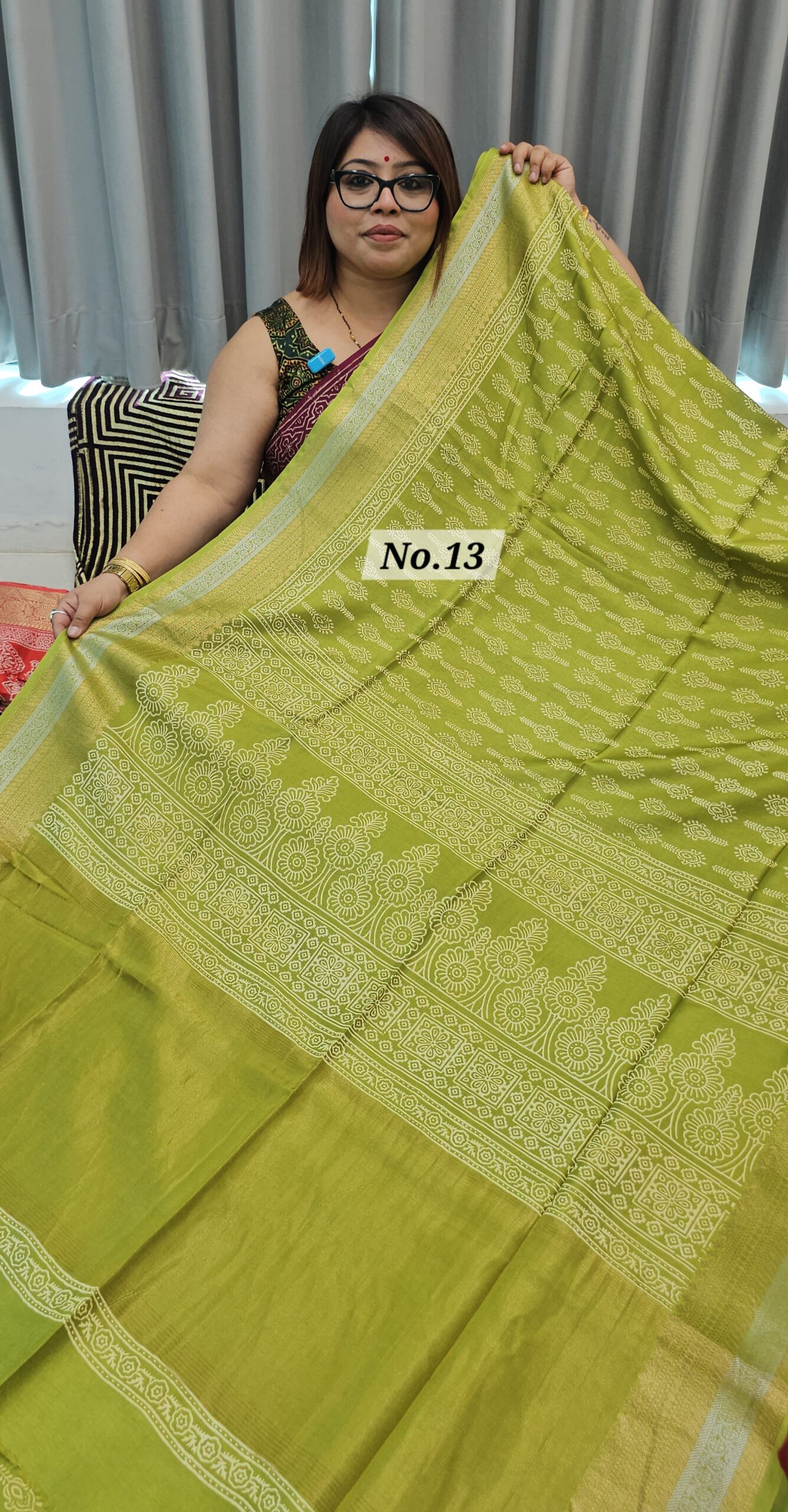 SALE 23RD JULY - RUSSIAN MODAL SILK SAREE (NO.13)