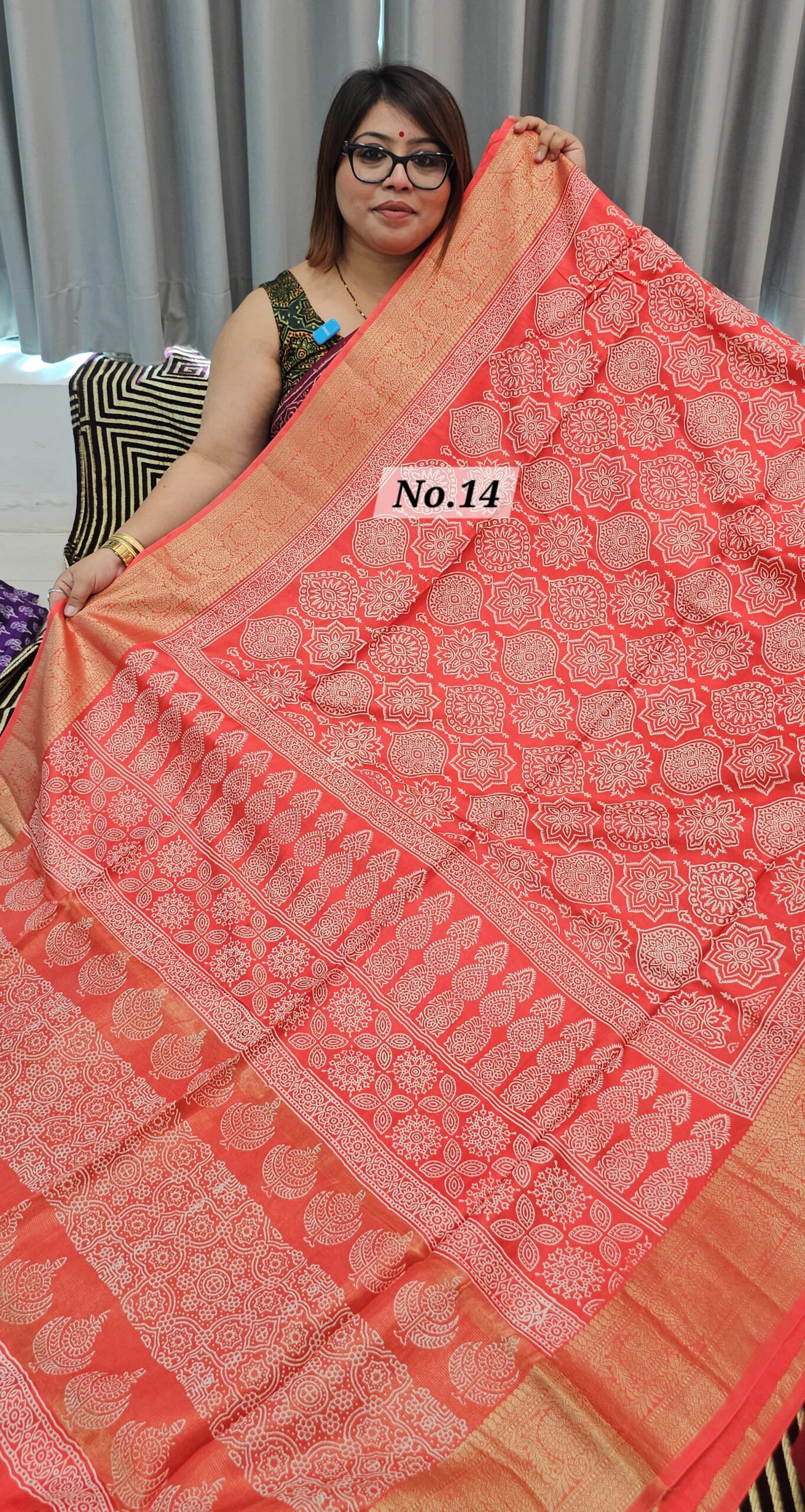 SALE 23RD JULY - RUSSIAN MODAL SILK SAREE (NO.14)