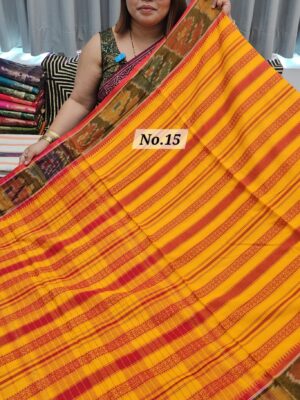 SALE 30TH JULY - PURE BENGAL HANDLOOM DHUNIKHALI SAREE (NO.15)