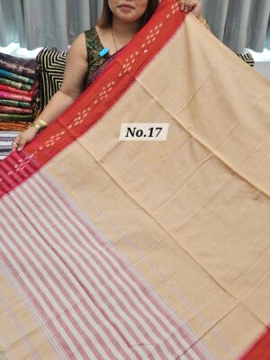SALE 30TH JULY - PURE BENGAL HANDLOOM DHUNIKHALI SAREE (NO.17)