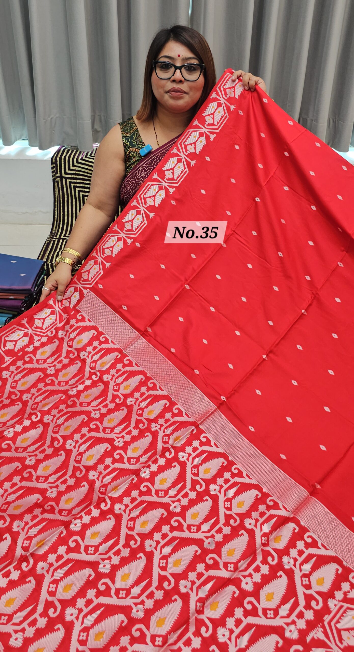 SALE 30TH JULY - DESIGNER SOFT SAREE (NO.35)